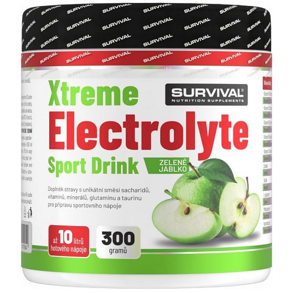 Survival Xtreme Electrolyte Sport Drink - 300 g, citron