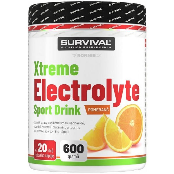 Survival Xtreme Electrolyte Sport Drink - 600 g, citron
