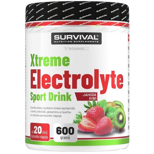 Survival Xtreme Electrolyte Sport Drink - 600 g, citron