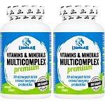Lionlab Vitamins & Minerals Premium Multicomplex 90 cps - akce 1+1