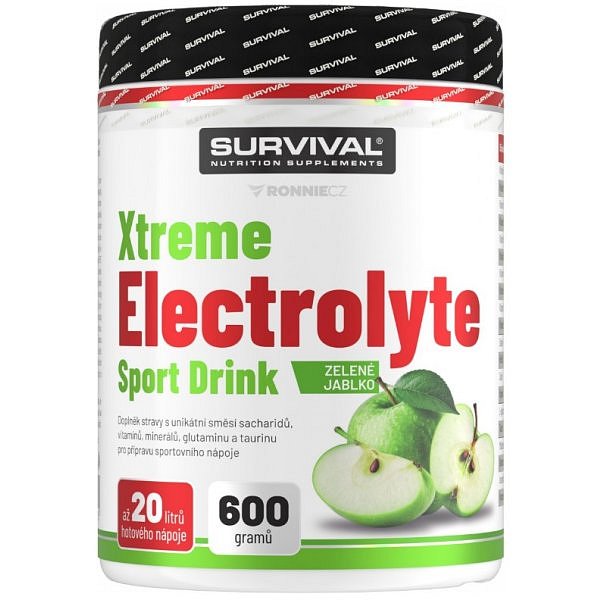Survival Xtreme Electrolyte Sport Drink - 600 g, citron