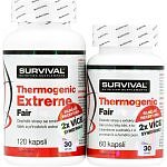 Survival Thermogenic Extreme 120 cps + Thermogenic Fair Power 60 cps
